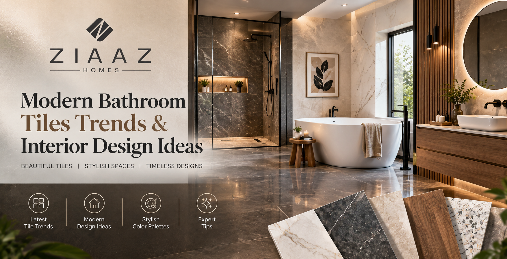 Modern Bathroom Tiles Trends & Interior Design Ideas