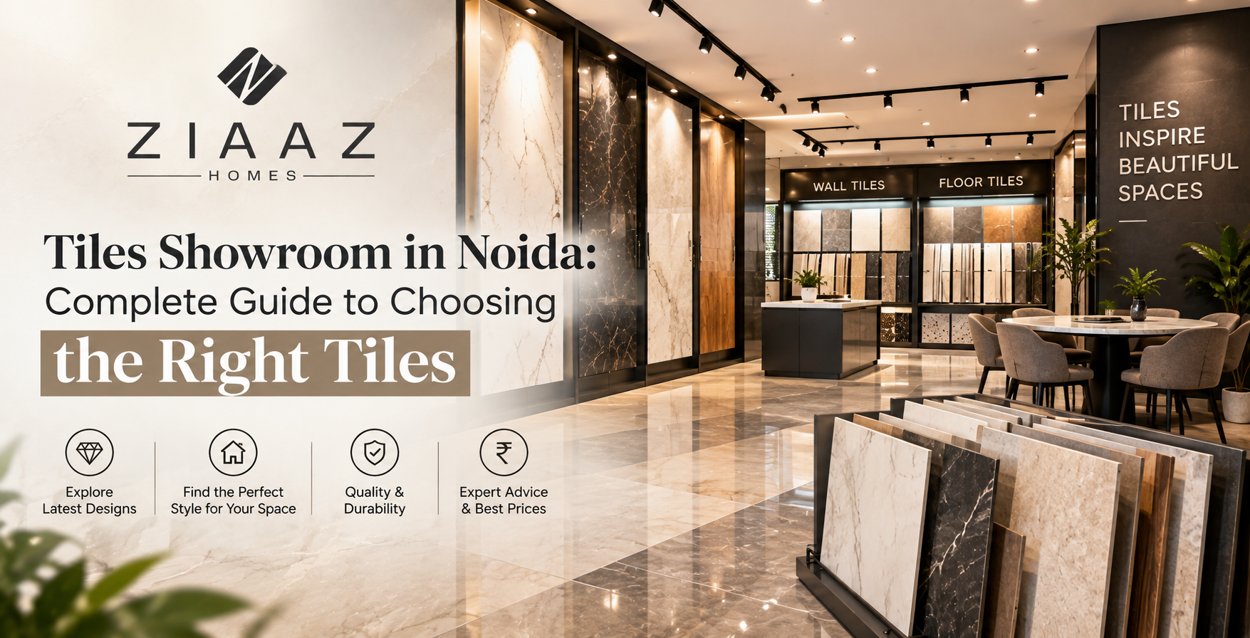 Tiles Showroom in Noida: Complete Guide to Choosing the Right Tiles